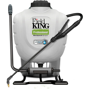 FIELD KING 190328 Backpack Sprayer, 4 Gallon, with Internal No Leak Pump Design Delivers 150 PSI