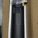 Electric Outdoor Heater, Infrared Patio Heater for Outdoor/Indoor Use, Wall Mounted/Ceiling/Infrared Heater Outdoor, 1500W Electric Patio Heater, MATT BLACK