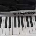 Portable Piano Keyboard, Semi-Weighted Folding Digital Piano 88 Key, Full Size, Wood Grain, Electric Piano Keyboard w/MIDI Bluetooth, Suitable for Adult, Toddler