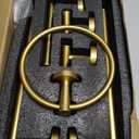 TQKAG Brushed Gold Bathroom Hardware Accessories Set 10-Pieces, Premium SUS304 Stainless Steel Bathroom Towel Bar Holder Set 23.6 Inch Round Towel Racks for Bathroom Wall Mounted