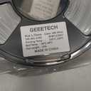 Geeetech Silk PLA Filament 1.75mm for 3D Printer, Metal-Like Shiny 3D Filament 1kg (2.2lbs) 1 Spool, Dimensional Accuracy +/- 0.02 mm, Metallic Silver Silk Filament