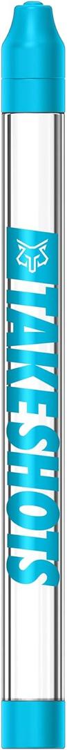 Take - Shot Holder & Straw for Drinks & Chasers - Experience Shots On The Go - Fits All Standard Bottles, Glasses, & The Chase - 1oz (Electric Blue)