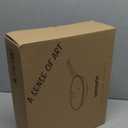 SENSARTE Nonstick Ceramic Frying Pan Skillet with Lid, 9.5 Inch Omelet Pan, Healthy Non Toxic Chefs Pan, Induction Compatible Egg Pan with Heat Resistant Handle, Free of Intentionally Added PFAS/PTFE