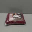 Genina Waterproof Seat Covers for Dining Room Chairs, Stretch Chair Covers Removable Washable Dinning Room Kitchen Chair Seat Cushion Slipcovers (Argyle-Wine Red, 4 PCS)