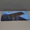 Digital Innovations - 4250400 Full-size Wired Easy-View Keyboard - Black