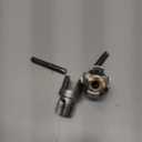 2 Pcs Internal & External Pipe Thread Cutting Tool for 1/2" & 3/4" PVC/Plastic PipesElectric Drill Compatible Pipe Threader Kit