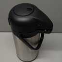 85 oz (2.5L) Airpot Coffee Carafe with Pump, Insulated Stainless Steel Coffee Dispenser, Coffee Carafes for Keeping Hot/Cold, Hot Beverage Dispenser for Party (84.5 Ounces, 1 Pack)