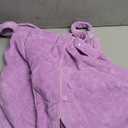 PJGGZ Towel Robe for Women with Straps - Lightweight Absorbent Cozy Bath Wraps for Women After Shower Small-Medium