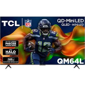 TCL 55 Inch Class QM64L Series | Mini LED QLED 4K HDR | 55QM64L, 2026 Model | 120HZ-144HZ High Brightness Smart Fire TV Dolby Atmos Onkyo Audio | Voice Remote with Alexa+ Gaming Streaming Television