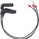 NewYall Pack of 3 Coolant Heater Glow Plug Wire Harness for VW New Beetle TDI 1998-2006, Golf TDI 1999.5-2006, Jetta TDI 1999.5-2005 early