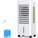 Evaporative Air Cooler for Room, Portable Air Cooler with 3 Speed, 3 Mode, Timer, 2.1Gal Large Tank