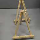 Jekkis Easel for Painting, 9-Inch Tabletop Easels Set of 1, Tall Wood Display Stands for Canvas, Art Craft Easel for Artists and Students