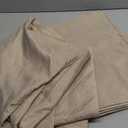 Fitable Nature Faux Linen Tablecloths Rectangle 60 x 84 Inch - 2 Pack Neutral Table Clothes for 4-6 Foot Tables, Wrinkle-Proof Faux Burlap Table Cover for Dining, Farmhouse, Outdoor Picnic, Camping