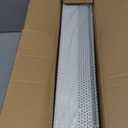2PCS 3FT Baseboard Heater Cover with Left and Right Endcaps, Baseboard Radiator Covers for Replacing Old and Rusty Looking Electric and Baseboard Covers for Heaters