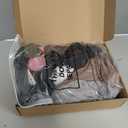 Sweetyweee 4 Pack Women's Long Sleeve Nursing Shirts with Hidden Zipper V Neck Breastfeeding Clothes Maternity Loose Fit Tops(Black, Light Gray, Mocha, Army Green, Small)