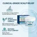 Scalp Soothing Cream, Calming Relief for Dry Itchy Irritated , Moisturizes & Repairs Barrier, Anti-Dandruff Care, TypesSeborrheic Dermatitis Scalp Treatment & Stimulating Scalp Hair Balm