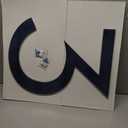 House Number 3 AVENIDA Door Numbers Modern Floating House Number Acrylic incl. Fixings, Colour: Navy, Size:25cm / 9.8'' / 250mm