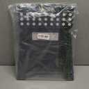 ACKO Folding Step Stool 13 inch Heavy Duty Plastic Foldable Step Stool for Kids and Adults, Small Collapsible Fold Up Stepping Stool 1 Pack (Black)