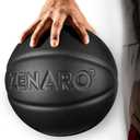 Zenaro Ultra Premium Silent Basketball - Size 7 (29.5), Non-Compressed, 3D Sculpted Groove for True Bounce & Control, Real Game-Weight Indoor Basketball, Durable Airless Foam, Premium Gift Box, Official