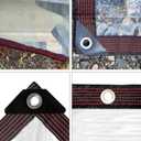 Clear Tarp - Heavy Duty Waterproof 8x12FT Plastic Tarps with Grommets Clear Vinyl Tarps for Outdoor Porches Transparent Tarpaulin for Patio Enclosure Roofs Greenhouse Plant Chicken Coop Cover