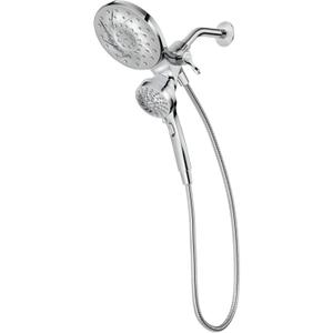 Moen 26009 Engage 2.5 GPM Handheld Showerhead and Rain Shower 2-in-1 Combo Featuring Magnetic Docking System and Metal Hose, Chrome
