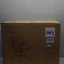 Ergonomic Office Chair, Mesh Seat Cushion with Flip-Up Armrests and 3D Headrest, Adjustable Lumbar Support, SGS Class 4 Gas Clylinder, Light Grey