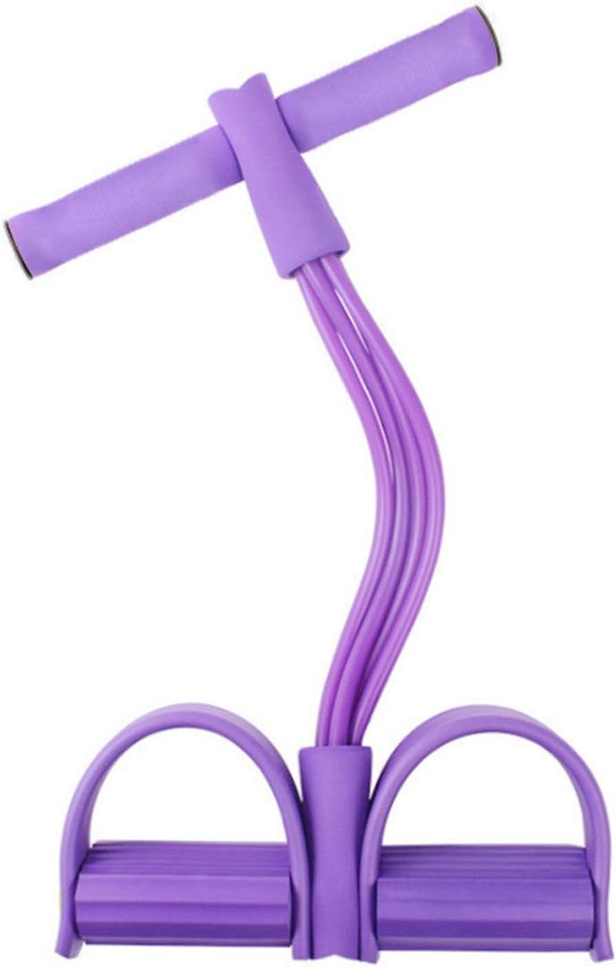 21 Fitness Resistance Bands-6 Tube Pedal Ankle Puller, 2025 Upgraded Multifunction Tension Rope, Home Gym Equipment for Full Body Strength for Abdomen/Waist/Arm/Leg Training and Stretching
