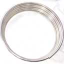 The Stop Shop 16 Ft of 3/8" Stainless Steel Fuel Line Tubing Coil, Grade 304