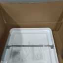 RV Vent Cover 14" Roof Vent Lid for Universal RV, Trailer, Camper, Motorhome Roof Replacement Ceiling Vent Covers, Plastic Square Skylight Cover Liftable, 1 Pack White
