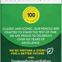 Ticonderoga My First Tri-Write Wood-Cased Pencils, Unsharpened, 2 HB Soft, Without Erasers, Yellow, 36 Count