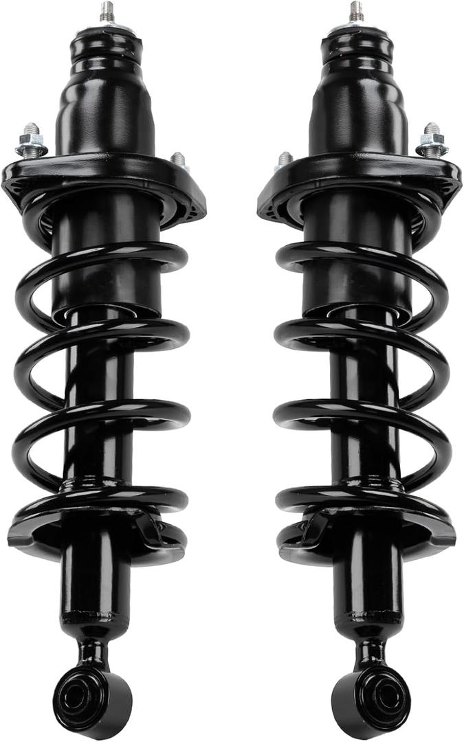 Rear Struts Assemblies w/Coil Spring Shock Absorbers Replacement for Honda Civic 2001 2002 2003 2004 2005 1.7L 171340R 171340L (Set of 2)