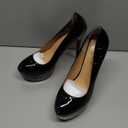 onlymakerheels Women's High Heel Platform Round Closed Toe Dress Pump Shoes 13