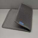 Pieviev Cat Litter Mat Double Layer Waterproof Urine Proof Trapping Mat 1 Pack (Gray, 24x15 Inch (Pack of 1))