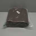 EARTHALL Woven Area Rug 3x5 Ft Washable Rugs for Entryway Braided Non Slip Rubber Backed Throw Rugs Door Mat Indoor Outdoor Entrance Cotton Carpet for Kitchen Foyer Front Door, Brown