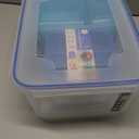 KIGI Meal Prep Containers for Adult Lunch & Snacks, Leak-Proof, BPA-free Plastic, Removable Divided Inserts, Air-Tight lids, 3 Compartment Food Storage, Microwave Safe, Bento Box (4.8 Cup, 3-Pack)