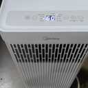 Midea 8,500 BTU ASHRAE (5,000 BTU SACC) Portable Air Conditioner, Smart Control, Cools up to 150 Sq. Ft., with Dehumidifier & Fan mode, Easy- to-use Remote Control & Window Installation Kit Included