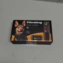 No Shock Dog Training Collar Vibrating Dog Collar with Remote 2000ft, Beep and Vibration Collar for Dogs 10-120lbs, Waterproof | Safe Lock | Painless&Humane to Stop Bad Behaviors