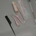 7 in 1 Automatic Curling Iron Interchangeable Barrels -0.5",1", 1.25", 1.5" Curling Wand, Hair Crimper & Straightening Brush,& Rotating Curler, 300M Negative Ions & Dual Voltage, Home & Travel