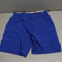 ODODOS Men's Athletic Shorts with Pockets 7" Quick Dry Lightweight Workout Gym Running Shorts, Royal Blue, Small