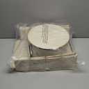 China Storage Hard Shell Containers 5-Piece Set Moving Boxes for Dinnerware, Glasses, Plates, Mugs and Saucers Sturdy Dish Organizer with Dividers for Seasonal Storage - Service for 12 - Beige