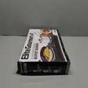 Elite Gourmet EDB-302BF Countertop Double Cast Iron Burner, 1500 Watts Electric Hot Plate, Temperature Controls, Power Indicator Lights, Easy to Clean, Black
