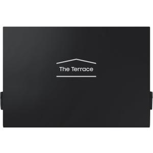 SAMSUNG 65-Inch The Terrace Outdoor Smart TV Dust Cover with Protective Lining, Breathable Holes, Soundbar Protection, Pocket for Remote and Accessories, VG-SDCC65G, Dark Grey