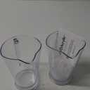 US Acrylic 64oz Bistro Clear Pitcher | Set of 2 Beer Pitchers | Reusable, BPA-free, Made in the USA, Indoor and Outdoor Pitcher Set for Water, Lemonade, Juice, Soda Pop, and Beer