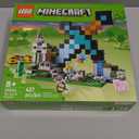 LEGO Minecraft The Sword Outpost 21244 Building Toys - Featuring Creeper, Warrior, Pig, and Skeleton Figures, Game Inspired Toy for Fun Adventures and Play, Gift for Kids, Boys, and Girls Ages 8+