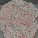Baby Car Seat Cover Winter, Windproof Carseat Covers for Newborn with 2 Layers Window, Pink Flowers Infant Car Seat Canopy for Girls with Minky Dot Backing, Keeps Babies Warm and Cozy (Single zipper)