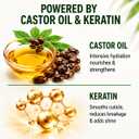 Castor Oil Shampoo with Keratin, 200ml