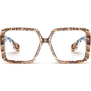 VISOONE Oversized TR90 Blue Light Blocking Glasses Fashion Accessories Non Prescription for Women Harvard