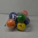 GSM Brands Dodgeballs - Foam, Soft Skin, Low Bounce, 5.9" - Set of 10 Dodge Balls for Kids and Adults