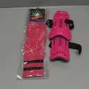 Soccer Shin Guards and Socks for Toddler Kids Youth, Lightweight Soccer Shin Pads Protective Defender Gear for 3-5, 5-10, 10-15 Years Old Children Teen Girls Sports Game (Pink, M)