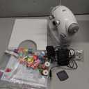 Sewing Machine for Beginners with Expansion Table and Foot Pedal and 42Pcs Sewing kit Finger Guard & Light Mini Small Portable Sewing Machines 2-Thread 2-Speed 2-Switches for Kids Ages 8-12 Peach Pink